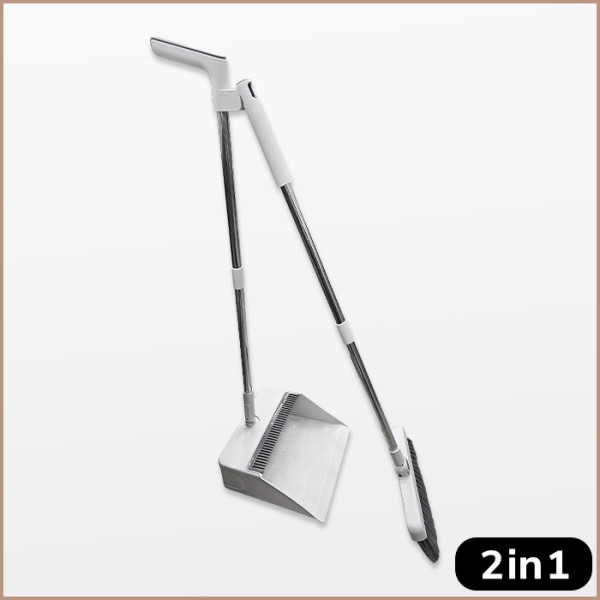 2in1 접이식 쓰레받기 세트  	약 25cm x 약 25cm x 약 98cm  10개한박스단위판매중 | 쿠독 | 쇼핑 파트너 종합쇼핑몰과 도매플랫폼의 만남 COODOK