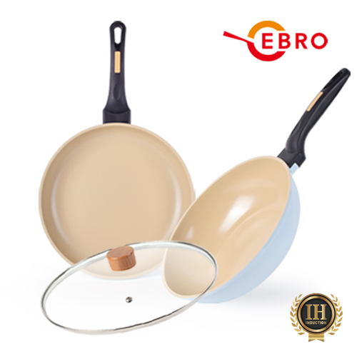 [EBRO] 세나 IH 프라이팬 3종세트(A형)  세나 IH 프라이팬 28cm + 궁중팬 28cm + 유리커버 28cm | 쿠독 | 쇼핑 파트너 종합쇼핑몰과 도매플랫폼의 만남 COODOK