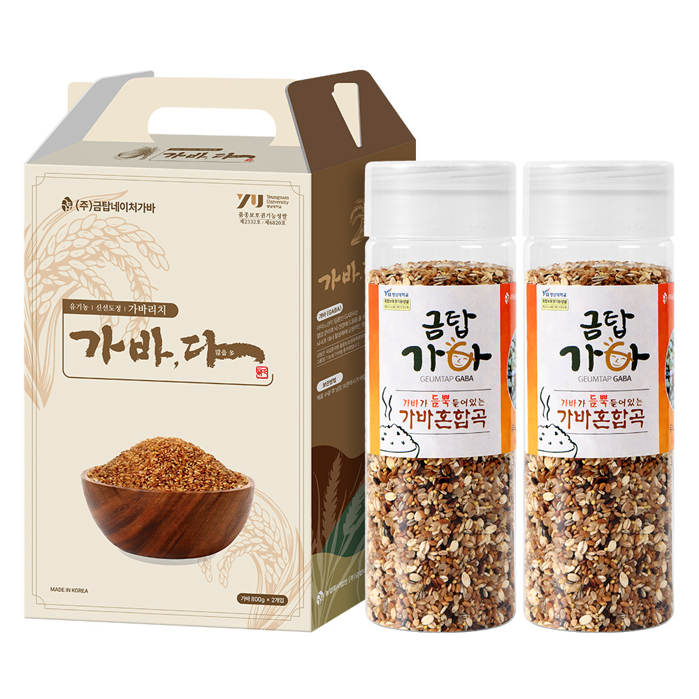 (면세) [금탑가바쌀]  유기농 가바혼합곡팩 1.6kg_선물박스 | 쿠독 | 쇼핑 파트너 종합쇼핑몰과 도매플랫폼의 만남 COODOK