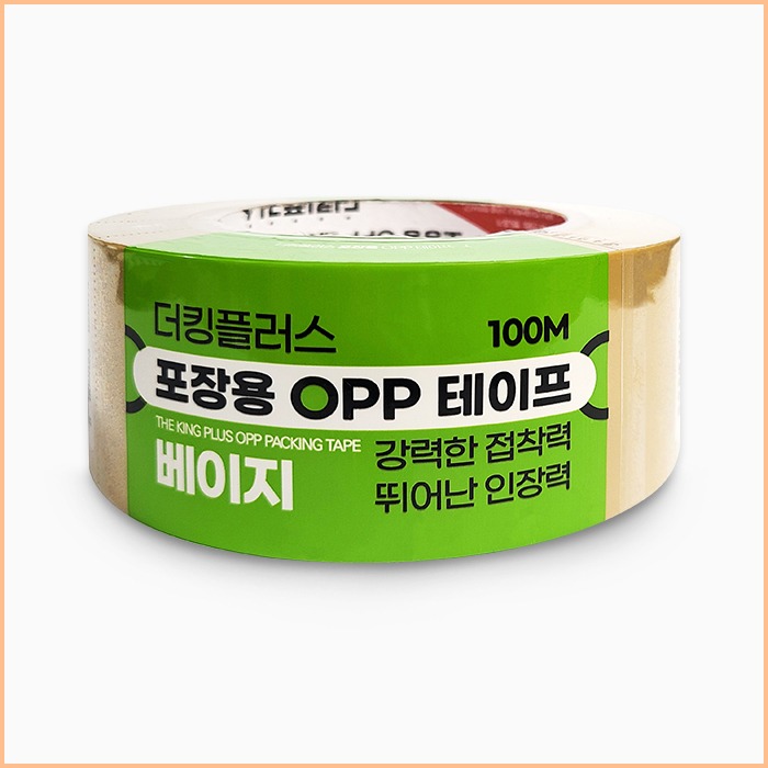 더킹플러스 포장용 OPP 테이프 100M(베이지)  48mmx100M  40개한박스단위로 판매 | 쿠독 | 쇼핑 파트너 종합쇼핑몰과 도매플랫폼의 만남 COODOK