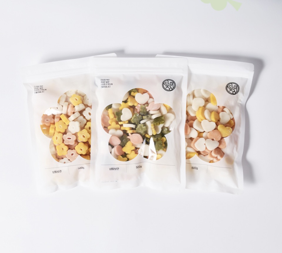 단미정 행복을 담은 떡국떡 500g 파우치 3팩 국산 3종 혼합  | 쿠독 | 쇼핑 파트너 종합쇼핑몰과 도매플랫폼의 만남 COODOK