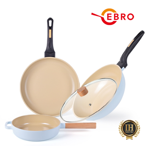 [EBRO] 세나 IH 프라이팬 4종세트(B형)  세나 IH 전골팬 22cm + 프라이팬 28cm + 궁중팬 28cm + 유리커버 28cm | 쿠독 | 쇼핑 파트너 종합쇼핑몰과 도매플랫폼의 만남 COODOK