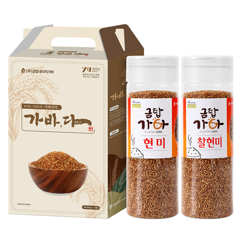 (면세) [금탑가바쌀]  유기농 가바현미팩+가바찰현미팩 1.6kg_선물박스 제품구성]  > 가바 현미 800g * 1개, 가바 찰현미 800g * 1개,  | 쿠독 | 쇼핑 파트너 종합쇼핑몰과 도매플랫폼의 만남 COODOK