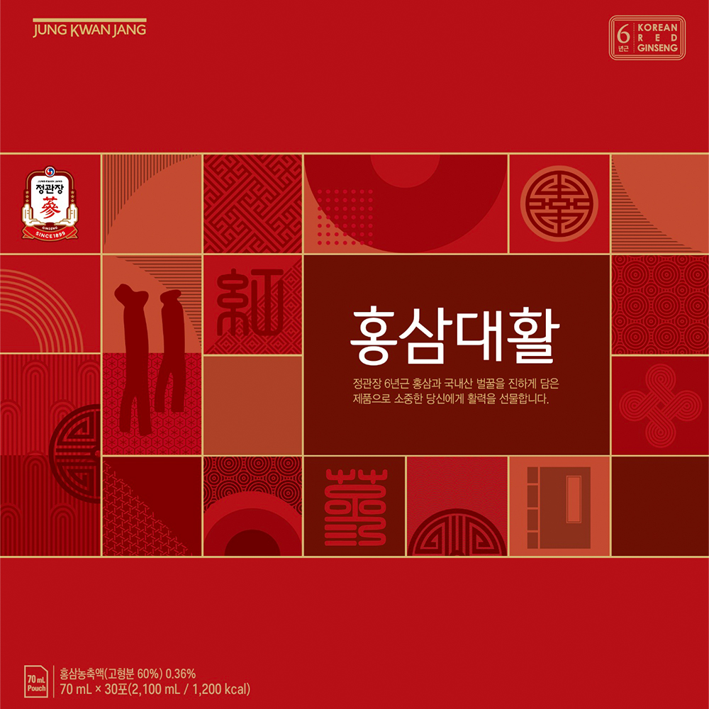 [정관장] 홍삼대활 70ml*30포  쇼핑백 | 쿠독 | 쇼핑 파트너 종합쇼핑몰과 도매플랫폼의 만남 COODOK