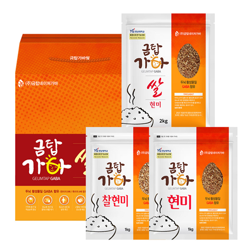 (면세) [금탑가바쌀]  유기농 금탑 가바쌀 3종 4kg 선물세트 4-7호  [제품구성]  > 가바쌀 1kg, 가바 현미 2kg, 가바 찰현미 1kg | 쿠독 | 쇼핑 파트너 종합쇼핑몰과 도매플랫폼의 만남 COODOK