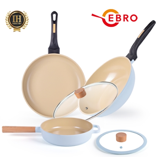 [EBRO] 세나 IH 프라이팬 5종세트  세나 IH 전골팬 22cm + 유리커버 22cm + 프라이팬 28cm + 궁중팬 28cm + 유리커버 28cm | 쿠독 | 쇼핑 파트너 종합쇼핑몰과 도매플랫폼의 만남 COODOK