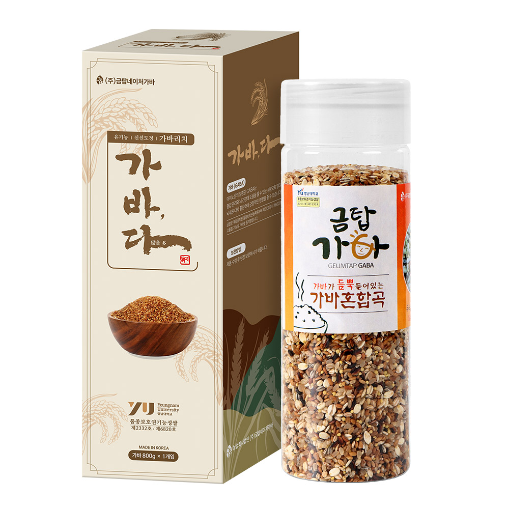 (면세) [금탑가바쌀]  유기농 가바혼합곡팩 800g_선물박스 | 쿠독 | 쇼핑 파트너 종합쇼핑몰과 도매플랫폼의 만남 COODOK