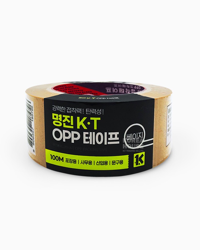 명진 K·T OPP테이프 100M(베이지)  48mmx100M  40개한박스단위 판매 | 쿠독 | 쇼핑 파트너 종합쇼핑몰과 도매플랫폼의 만남 COODOK