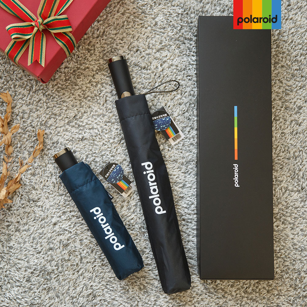 폴라로이드 2단+3단 스펙트럼 엠보 우산세트 (색상 선택 가능)  블랙, 네이비 (선택 1) | 쿠독 | 쇼핑 파트너 종합쇼핑몰과 도매플랫폼의 만남 COODOK