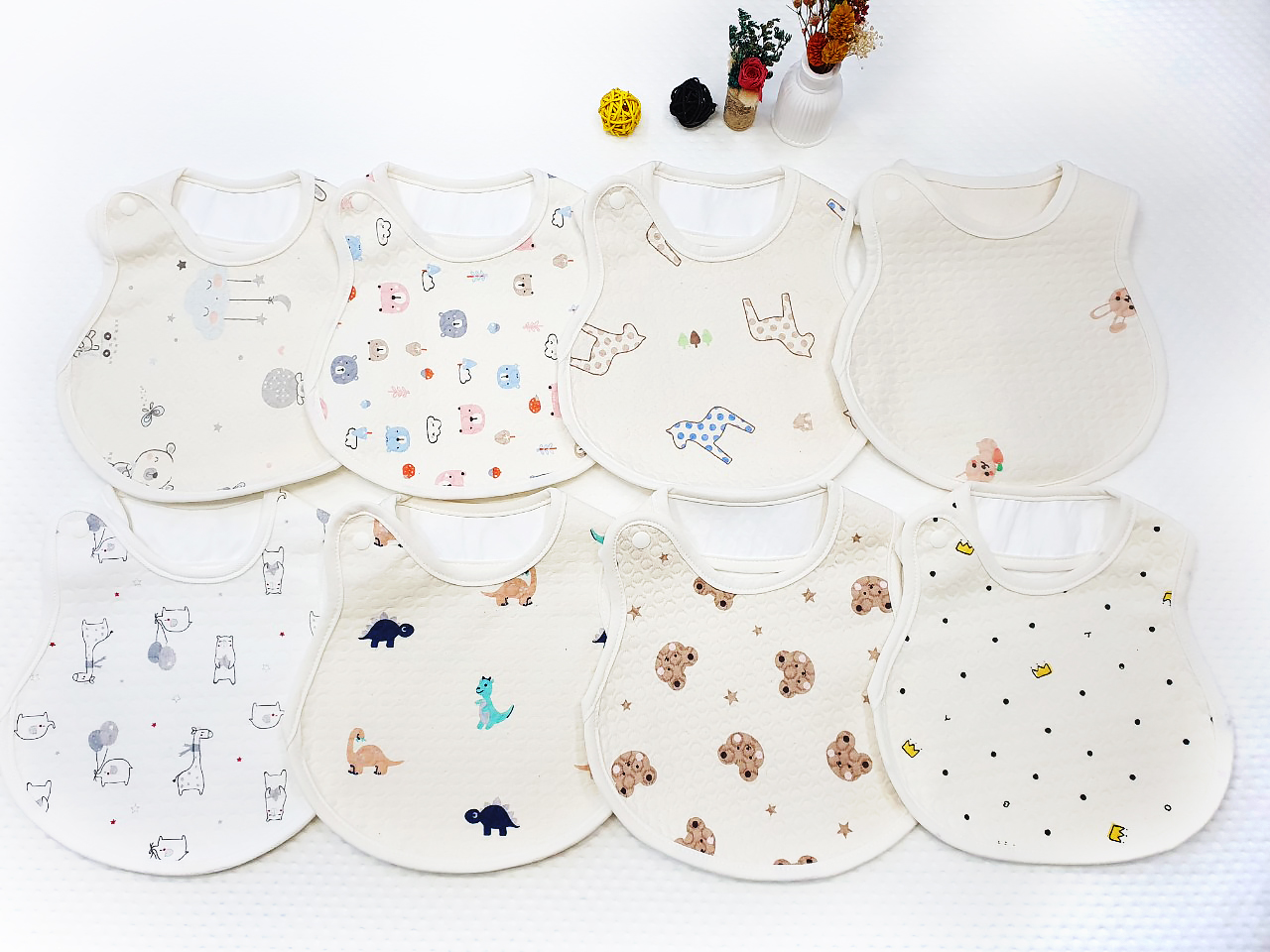 [베이비헛] 오가닉 방수턱받이3종(랜덤)발송됩니다 ///  (브라운베어,왕관,구름토끼,목마,미니곰,동물나라,래빗,미니공룡,해피,미니곰,북극곰등) 건조기금지 | 쿠독 | 쇼핑 파트너 종합쇼핑몰과 도매플랫폼의 만남 COODOK