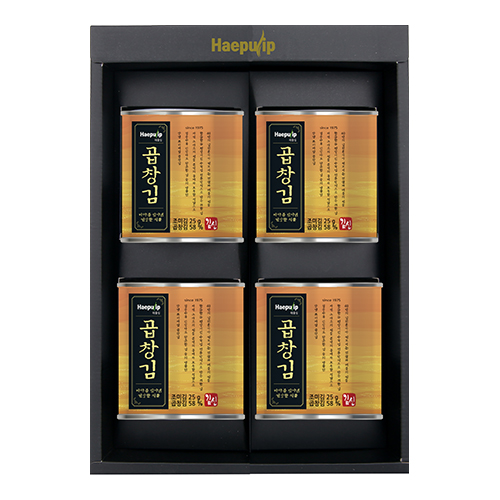[해풀잎] 곱창캔김 S1호  캔 곱창김 25g x 4 | 쿠독 | 쇼핑 파트너 종합쇼핑몰과 도매플랫폼의 만남 COODOK