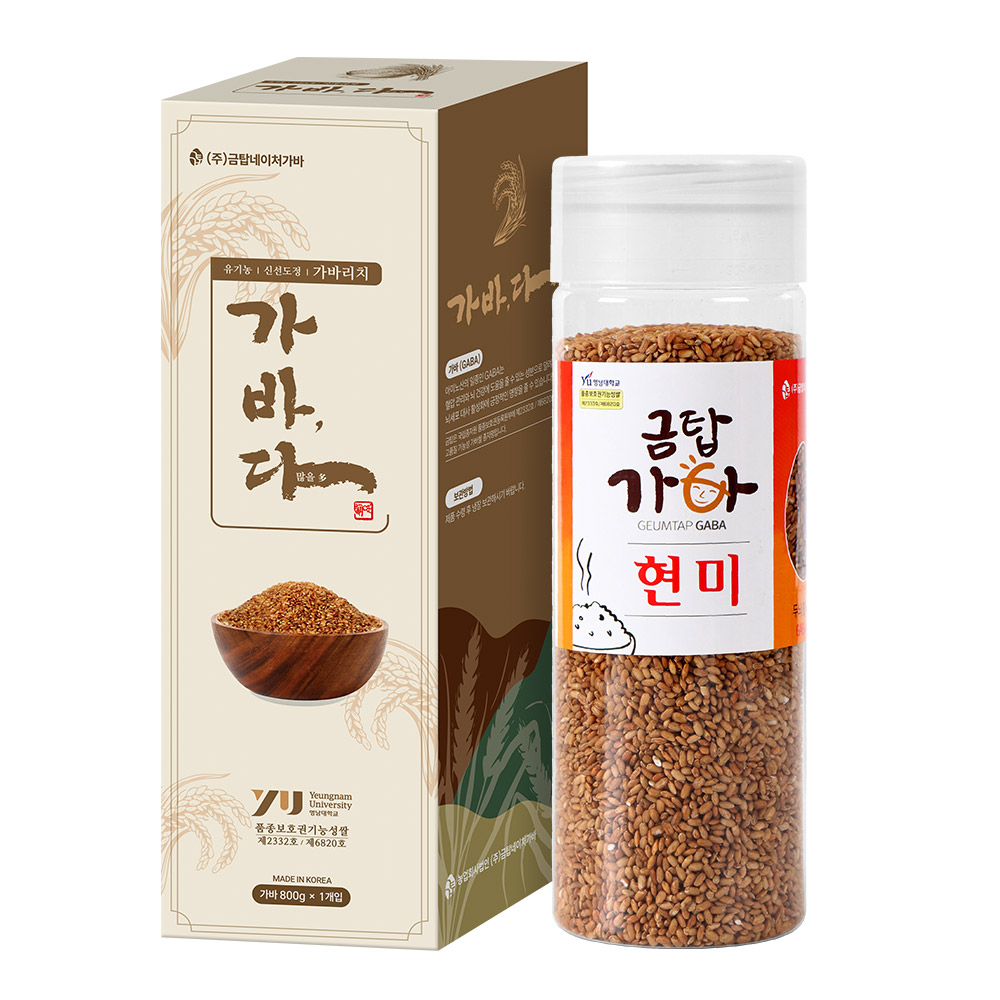 (면세) [금탑가바쌀]  유기농 가바현미팩 800g_선물박스 | 쿠독 | 쇼핑 파트너 종합쇼핑몰과 도매플랫폼의 만남 COODOK