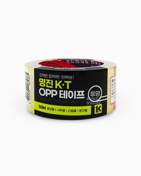 명진 K·T OPP테이프 50M(투명)  48mmx50M  50개 한박스단위 판매  | 쿠독 | 쇼핑 파트너 종합쇼핑몰과 도매플랫폼의 만남 COODOK