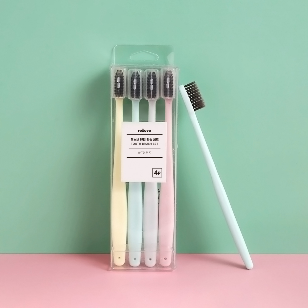 [렉소보] 덴티 칫솔 치솔 세트(4P)  | 쿠독 | 쇼핑 파트너 종합쇼핑몰과 도매플랫폼의 만남 COODOK