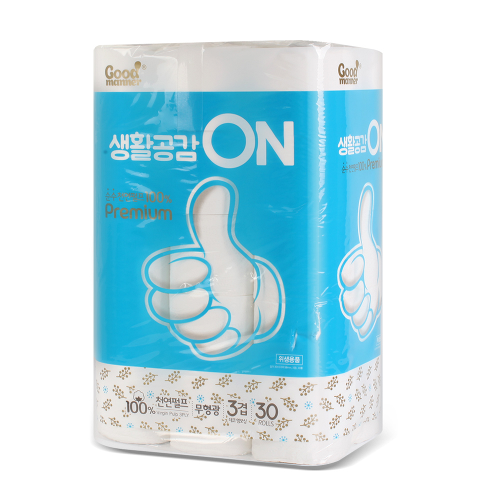 [행복S&P제지] 굿매너 생활공감온 휴지(화장지) 30M 30롤×1EA | 쿠독 | 쇼핑 파트너 종합쇼핑몰과 도매플랫폼의 만남 COODOK