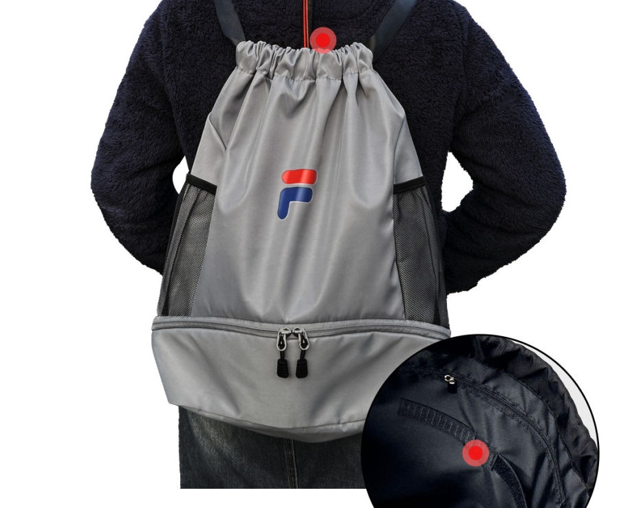 휠라 스트링백_블랙 , 그레이 선택 골프백 골프파우치 가방 | 쿠독 | 쇼핑 파트너 종합쇼핑몰과 도매플랫폼의 만남 COODOK