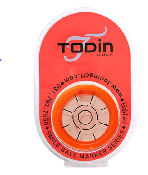 [투딘] 타켓수평 볼마커 오렌지 / 스마일 하트  / 화이트  선택  | 쿠독 | 쇼핑 파트너 종합쇼핑몰과 도매플랫폼의 만남 COODOK