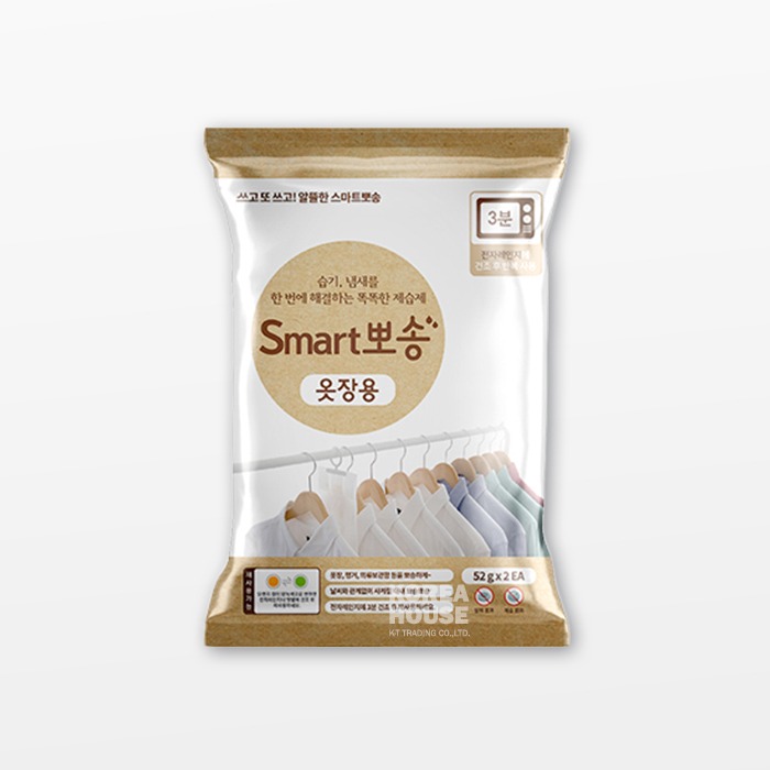 스마트뽀송 제습제 옷장용 (52G * 2P) * 40EA | 쿠독 | 쇼핑 파트너 종합쇼핑몰과 도매플랫폼의 만남 COODOK