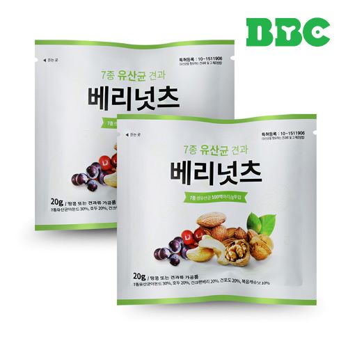 [비비씨] 7종 유산균 견과 베리넛츠 100입(무지박스)  견과 3종 + 베리류 2종 + 7종 생유산균 함유 *생유산균 코팅기술 특허등록 : 10-151190 | 쿠독 | 쇼핑 파트너 종합쇼핑몰과 도매플랫폼의 만남 COODOK